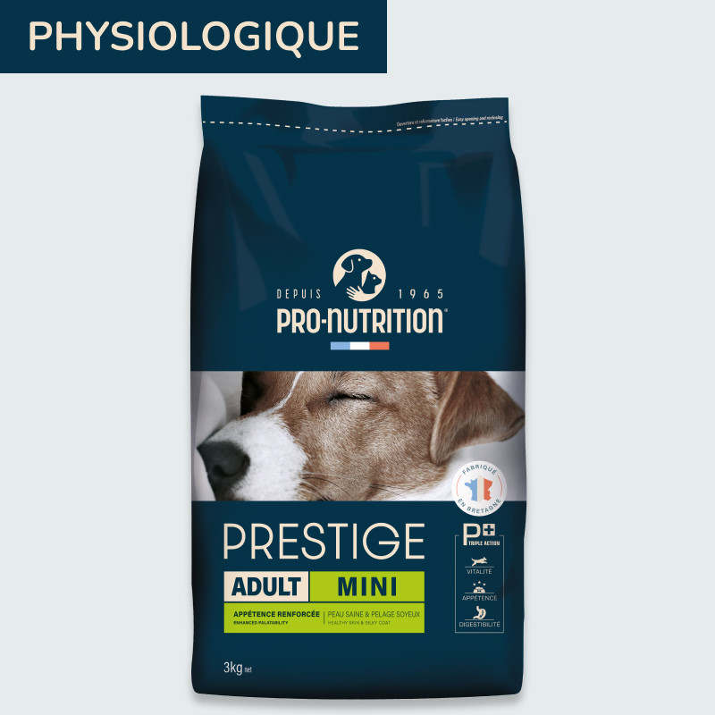 Prestige Chien Adult Mini | Croquettes Pour Petit Chien 8kg Achat En Une Fois - Pro-nutrition Flatazor