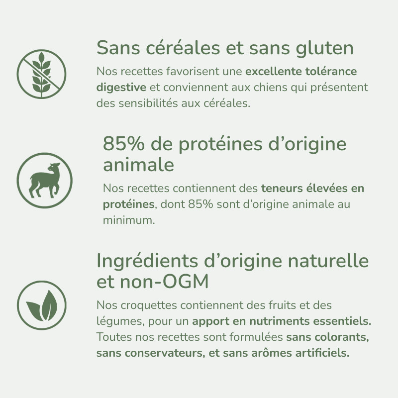 PURE LIFE CHIEN SENSIBLE AGNEAU | Croquettes sans céréales pour  chien sensible à l'agneau 11kg  - Pro Nutrition - Flatazor