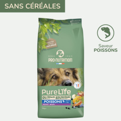 Pure Life Chien Adult Maxi Poissons | Croquettes sans céréales pour chien saveur poissons