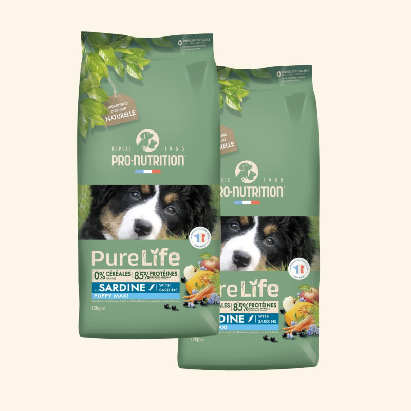  Puppy Maxi - Saveur Sardine | Chiot de grande taillePro-Nutrition Flatazor 1