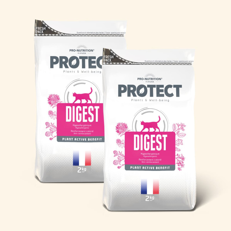  Digest | Chat présentant des problèmes digestifsPro-Nutrition Flatazor 1