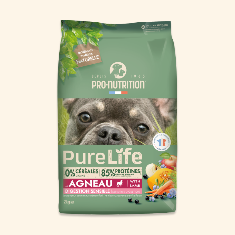  Digestion Sensible - Saveur Agneau | Chien adulte de toute taille ayant une digestion sensiblePro-Nutrition Flatazor 1