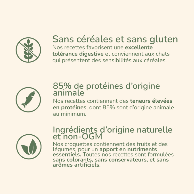  Adult 8+ - Saveur Poissons | Chat adulte stérilisé, de plus de 8 ansPro-Nutrition Flatazor 3