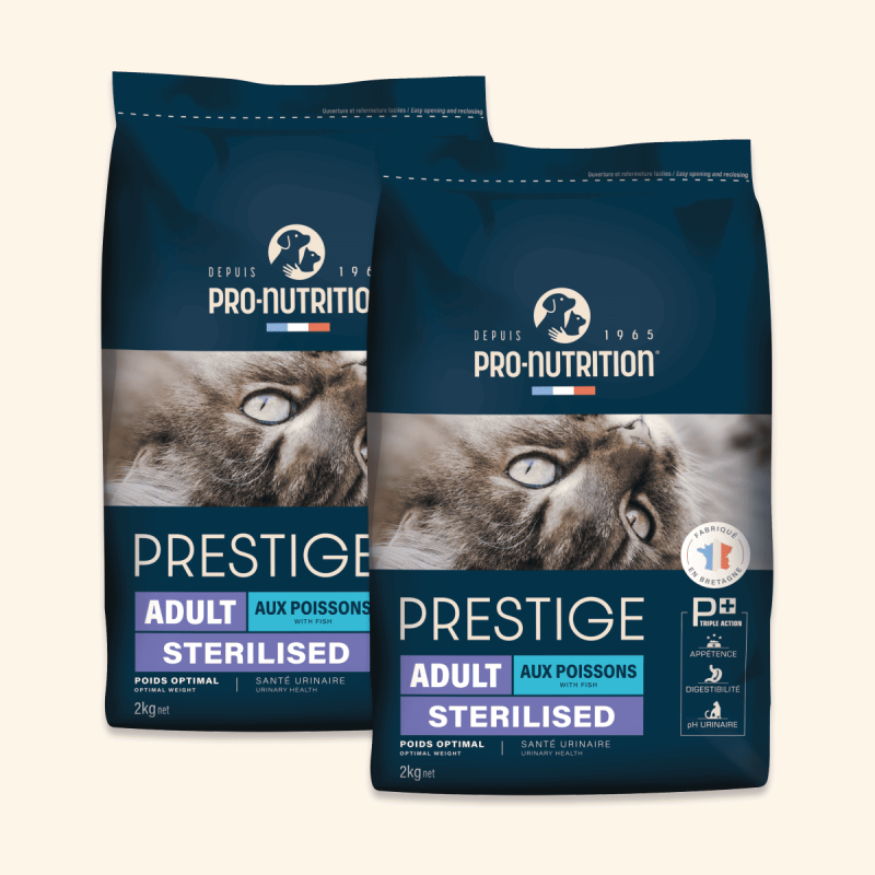  Adult Sterilised -  Saveur Poissons | Chat adulte stérilisé et/ou ayant tendance à l'embonpointPro-Nutrition Flatazor 1