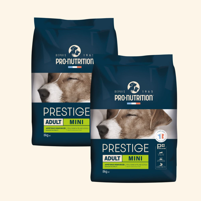 PRESTIGE CHIEN ADULT MINI | Croquettes pour petit chien  - Pro Nutrition - Flatazor