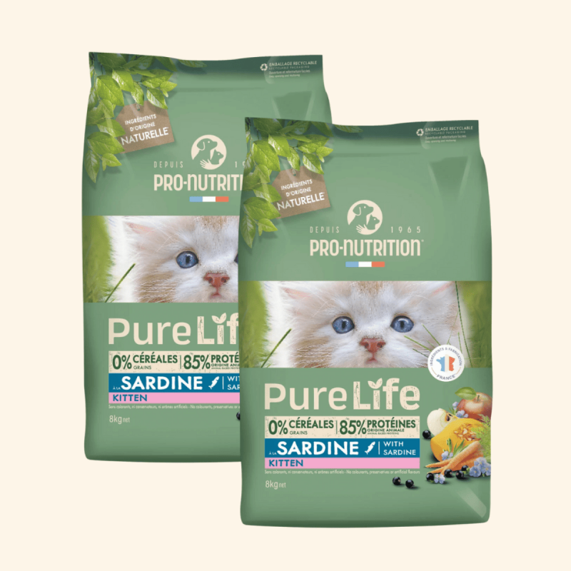  Kitten - Saveur Sardine | Chaton ou chatte en fin de gestation et en lactationPro-Nutrition Flatazor 1