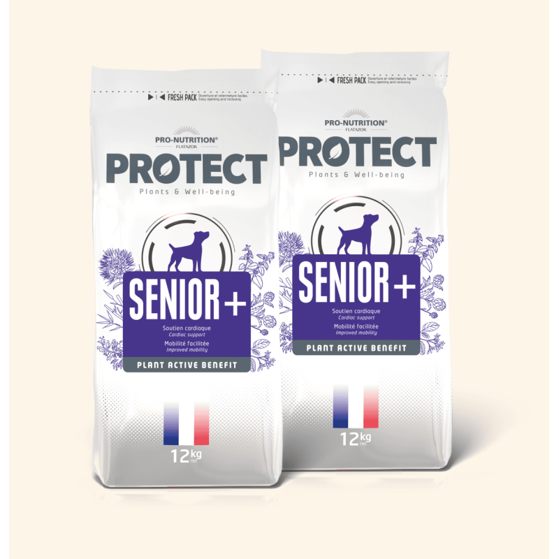  Senior+ | Chien adulte ou âgé avec troubles de la fonction rénale, ostéoarticulaires ou cardiaquesPro-Nutrition Flatazor 1