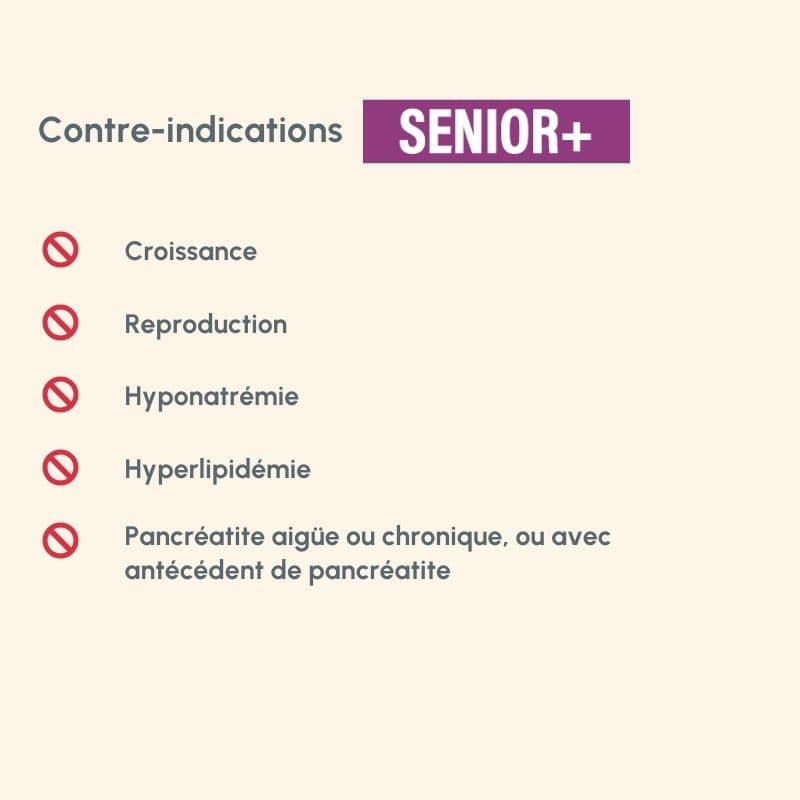  Senior+ | Chien adulte ou âgé avec troubles de la fonction rénale, ostéoarticulaires ou cardiaquesPro-Nutrition Flatazor 6